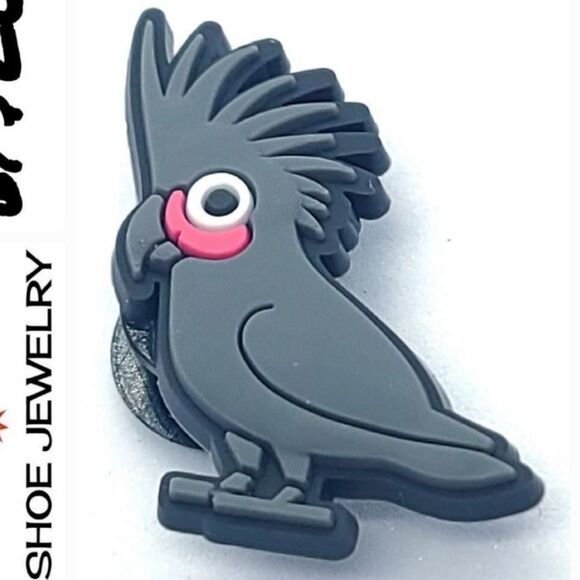 Parakeet 5-Pack Shoe Charms 🐊 Cockatiel Parrot Lovebird Cockatoo 🦜Birds Pets - Picture 7 of 8